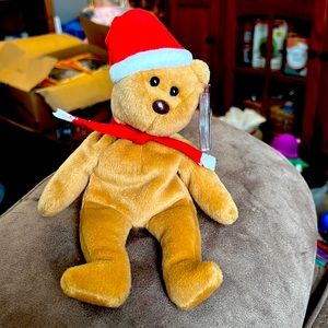 Ty vintage retired 1997 Teddy with errors